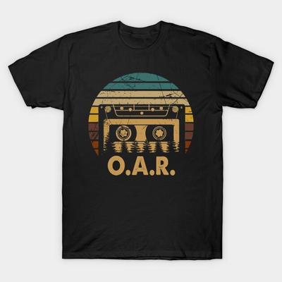 Design O.A.R Proud Name Vintage Gift 70s 80s 90s T-Shirt Short Sleeve All Sizes Unisex T-Shirt