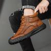 38-48 Herbst /Frühling Handgefertigte Herrenstiefel Schuhe Bequeme Stiefeletten für Herren Freizeitschuhe Mokassins Herren Werkzeugschuhe