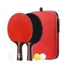 Portable Table Tennis Racket, Portable Table Tennis Set, 2 Rackets, 3 Ping Pong Balls, Storage Bag Included, Easy, Anywhere, Table Tennis Supplies,