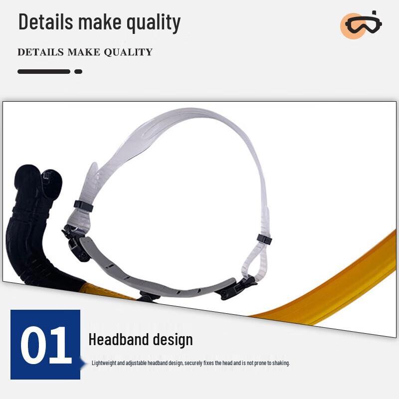 WEZHO Adult Full Dry Snorkel