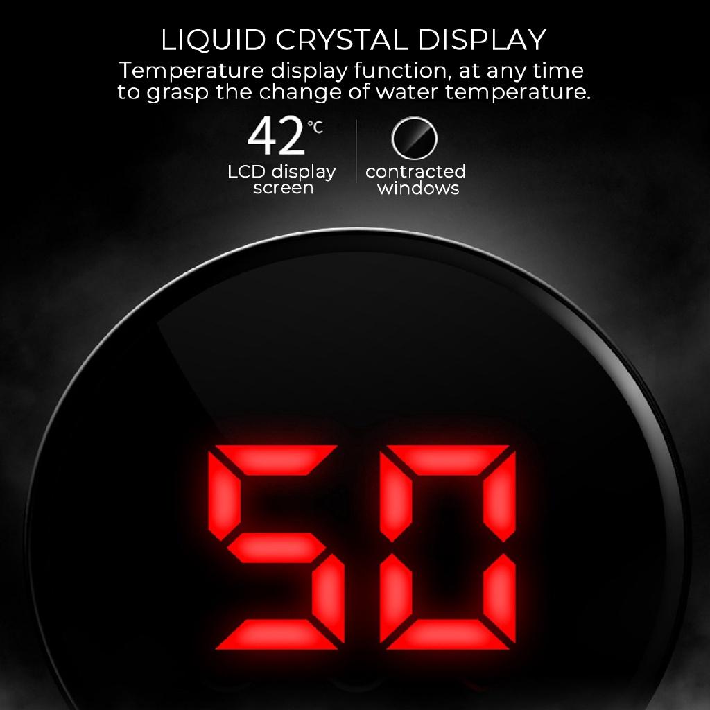 220V Water Heater Bathroom Kitchen Instant Electric Hot Water Heater Tap Temperature LCD Display Faucet Shower Tankless