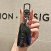 Transparent Tpu Black Key Case For Vw Volkswagen Golf 7 8 Mk8 Id3 Id4 Cupra Formentor Skoda Octavia A8 Seat Leon Mk4 Key Cover