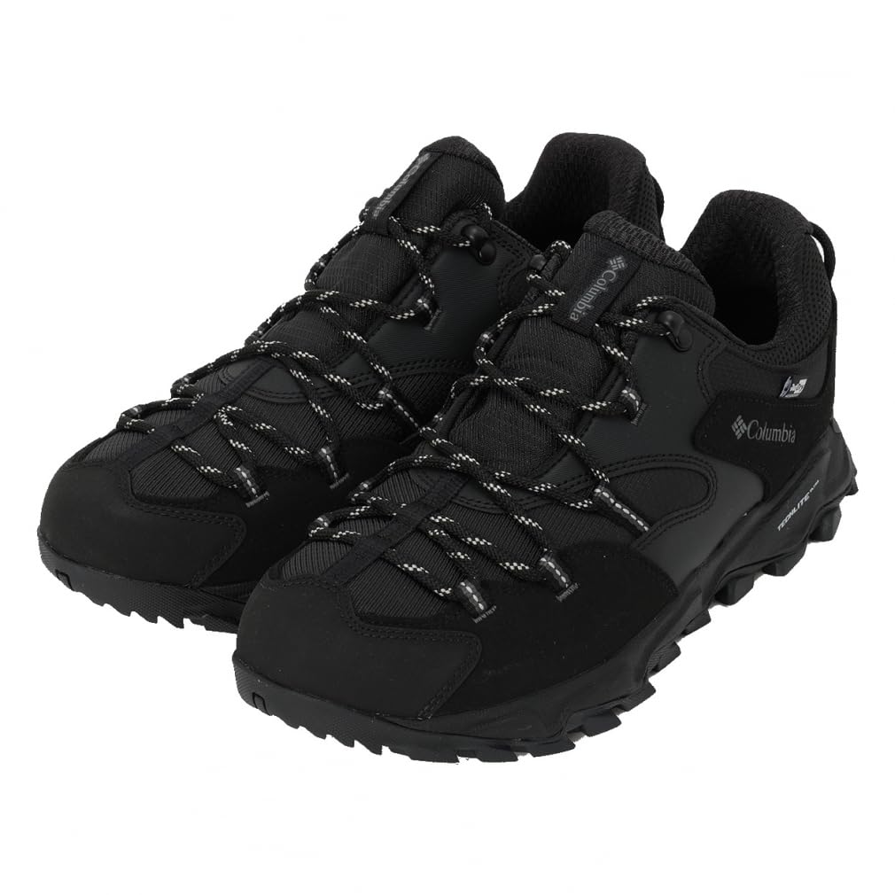 Columbia Saber Six Low Outdry Wide Hiking Size YI0238 Shoes, Men's, 25.0cm, Black, Dove,