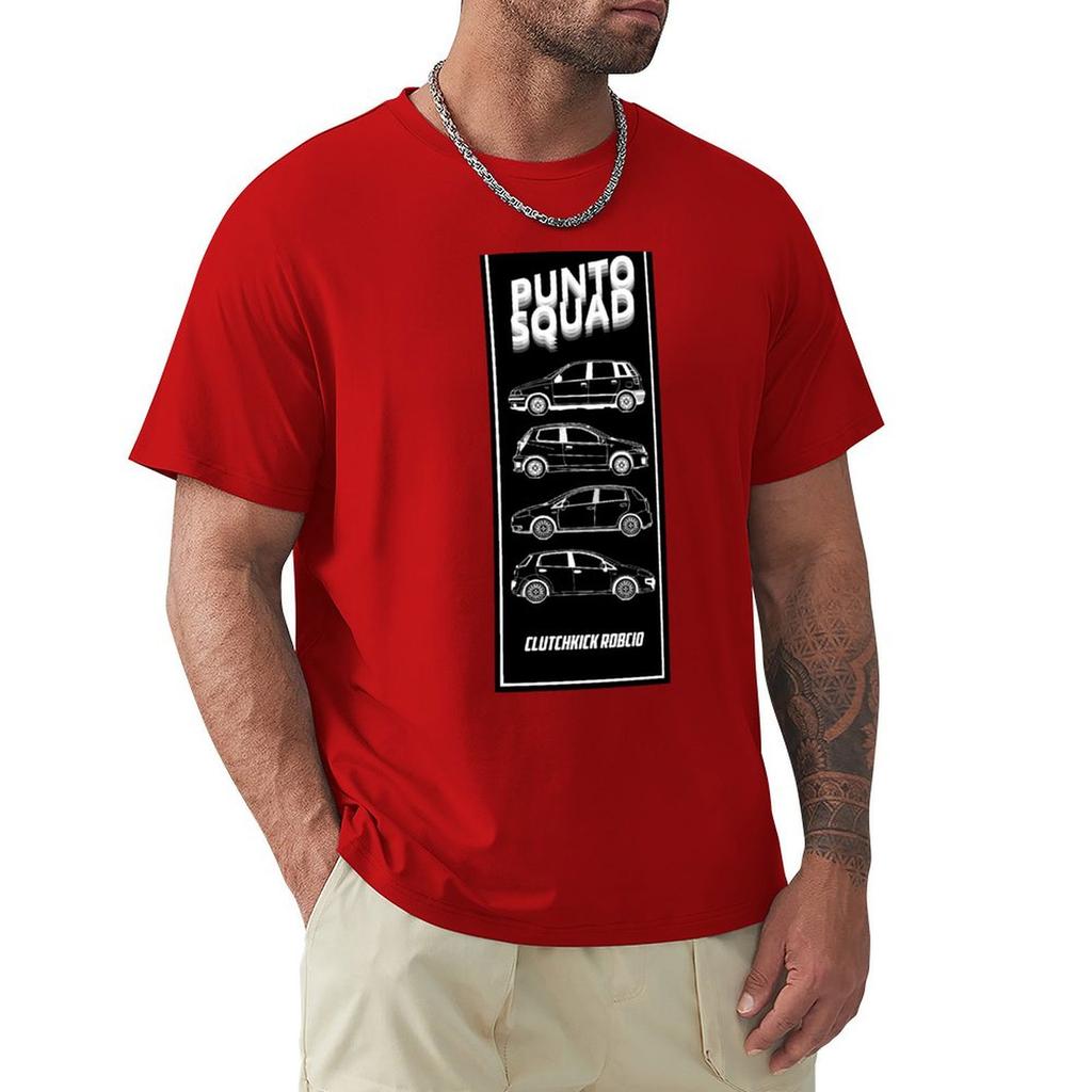 Puntosquad V2 T-Shirt Graphic Tee Shirt Hippie Clothes T Shirts For Men Graphic