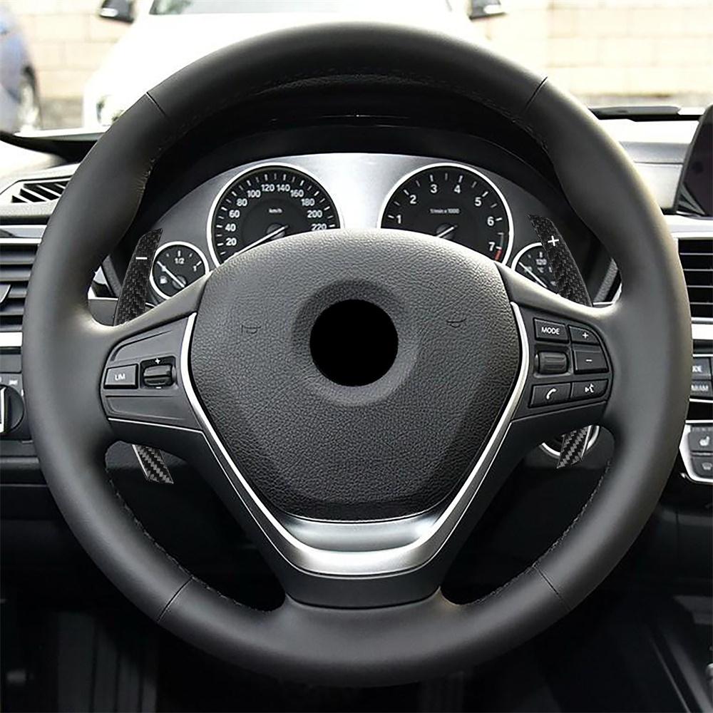 Carbon Fiber Steering Wheel Paddle Shifter Extension For BMW G20 G30 G32 F90 M5