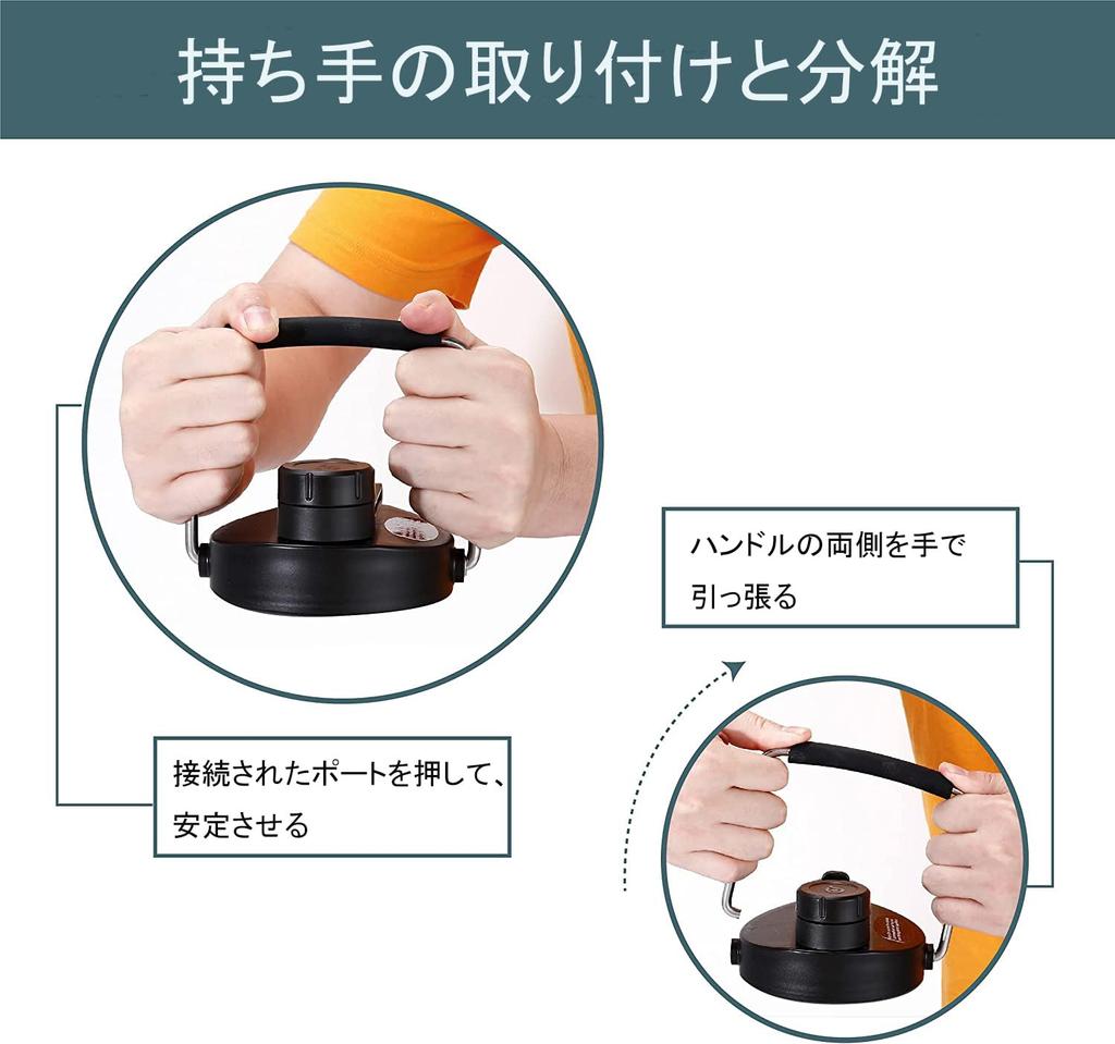 BOTTLE BOTTLE Jug, 2-Liter Water Bottle, Large Capacity, 2L, Stainless Steel, Vacuum Insulated, Keeps Hot or Cold, Includes Straw, Portable Water