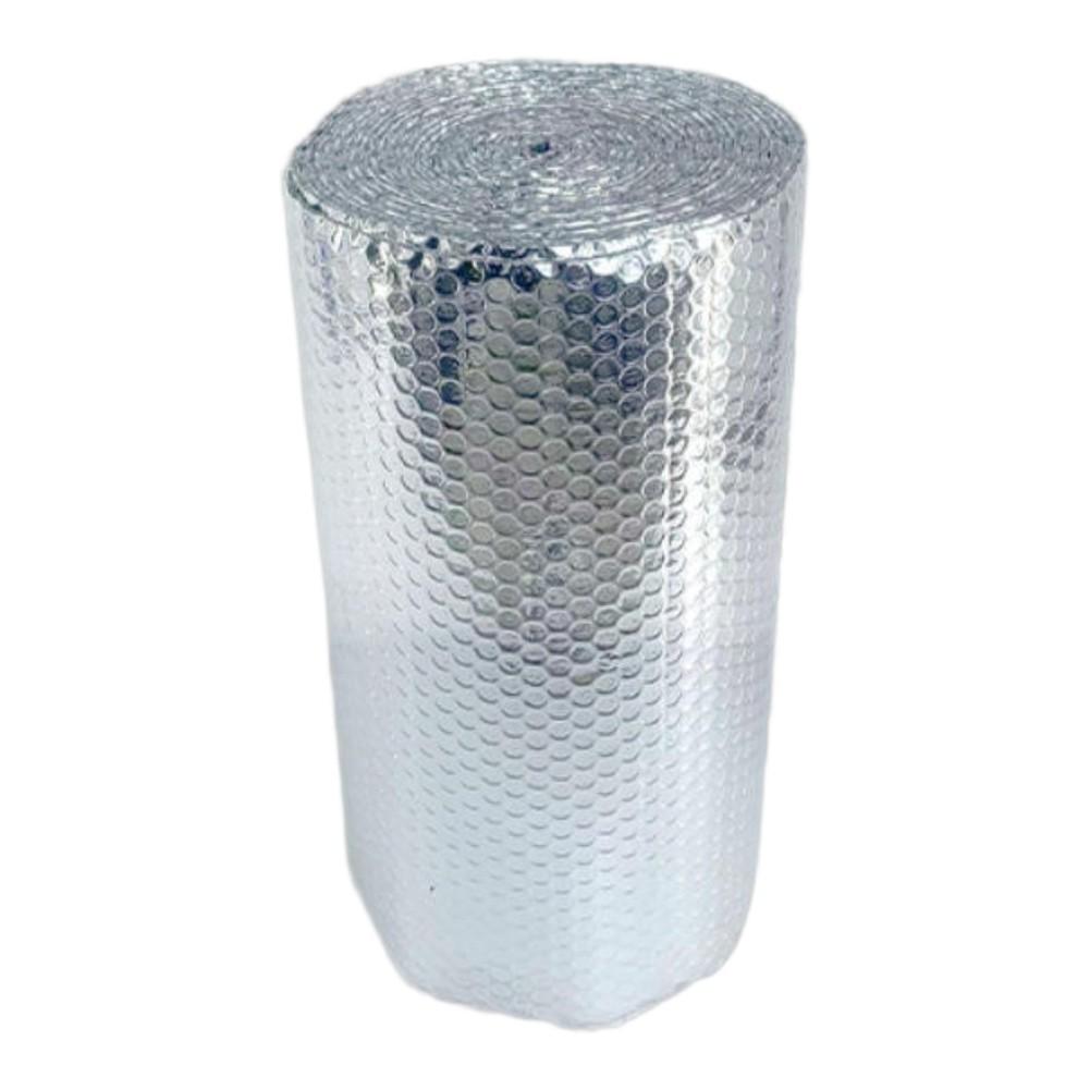 1pc Heat-reflective Foil Heat-insulating Energy-saving Wall Insulation Aluminum Film For Roofs Metal Buildings Containers Pipes