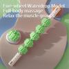 Handheld Deep Pressure Massage Tool With 5 Wheels For Sports Recovery Full Body Muscle Relaxation In Multiple Color