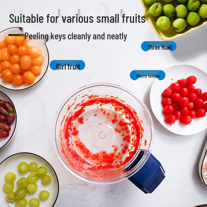Electric Fruit & Vegetable Peeler for Home & Commercial Use, Ideal for Grapes and Milk Tea Shops