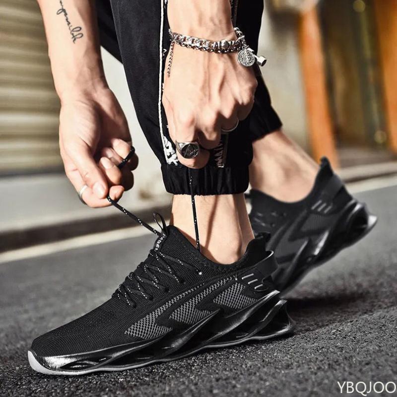 Fashion Trendy Men's Vulcanized Shoes New Thick Soled Anti Slip Versatile Running Casual Sports Single Shoes Sneakers Zapatillas Deporte