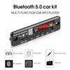 Bluetooth Tws Car Speaker Auto MP3 WMA Decoder Board Music Player AUX Module Car FM Transmitter Audio Amplifier DC 5V-12V Support USB TF SD LINE IN