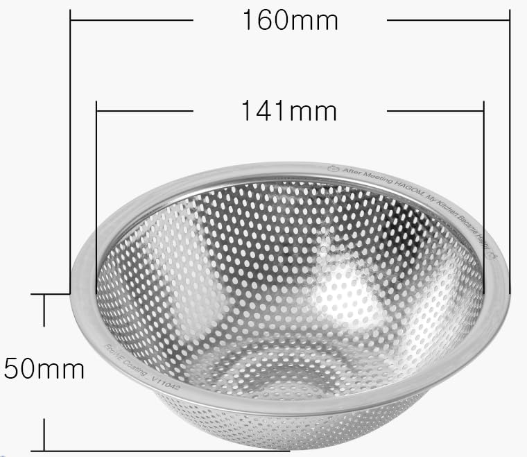 Easy To Stainless Steel Drain Trash Made of Stainless Steel Special Coating Allows Oil Stains To Be Washed Off with Sink Strainer Prevents Unpleasant