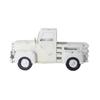 Large Size Christmas Truck Ornament Handmade Snow Truck Figurine Metal Craft Ornament  Xmas Tree