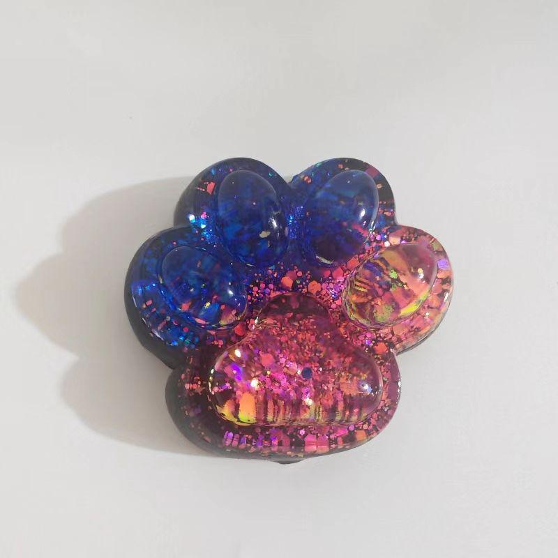 Starry Sky Cat Paw Stress Relief Squeeze Toy – Soft, Creative, and High-Quality Design
