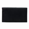 Used Prada Triangle Logo Tessuto Nylon Bifold Long Wallet Navy Business