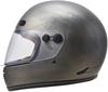 Marushin Motorcycle END Flat Scratch Size L MNF1 (MARUSHIN) Neo-Retro Full-Face Helmet, MILL, Gray, (59-60cm), (Product Code 2001331)