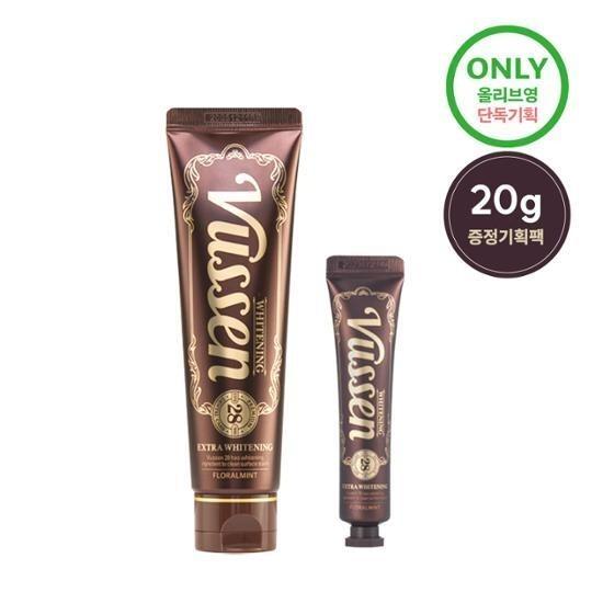 

[Отбеливающий Святой Грааль] Vussen 28 Отбеливающая зубная паста 80 г Набор (+ Мини-подарок 20 г)