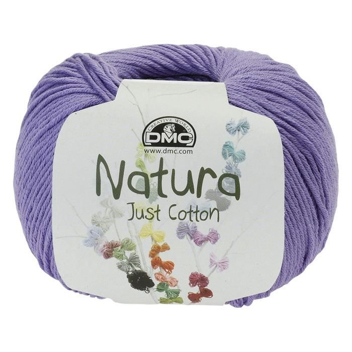 Fil à broder - DMC - Natura - Glicine N30 - 100% Coton - 4 Ply - Fini Mat