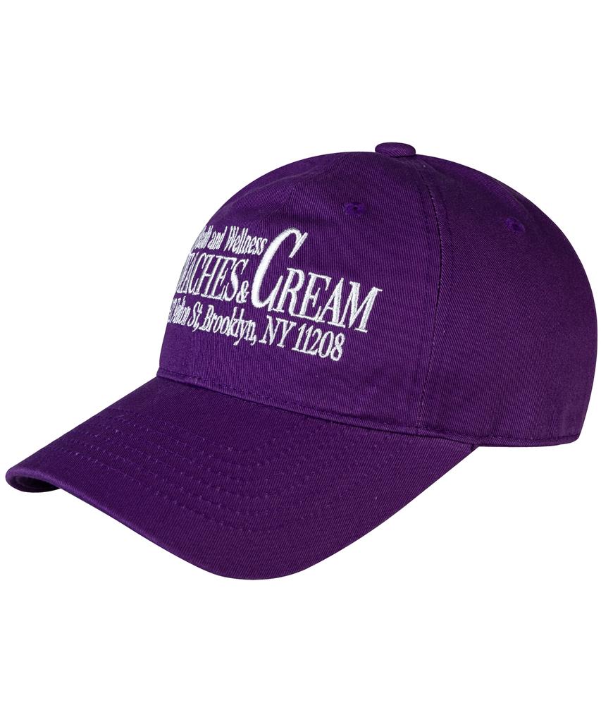 Bichiseuaenkeulim Health And Wellness Ball Cap-Purple