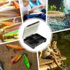 Fish Hook Box Built-in Multi-grid Structure Toolbox Plastic Storage Box Waterproof Dust-Proof Container Fishing Accessories