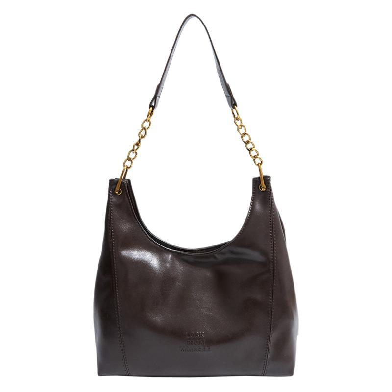 Large Capacity Bag Women's 2025 New Tote Shoulder Underarm Retro Versatile Senior Commuter Fashion Messenger Bag