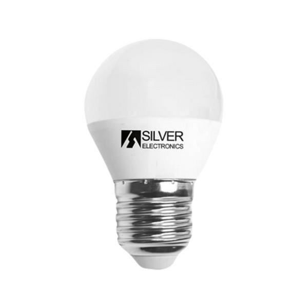 LED Bulb - Silver Electronics - 960727 - E27 - 7W - Warm Light 3000K
