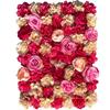 Simulated Flower Wall Rose Wall Photography Floral Props Fake Flower Silk Wedding Decoration Background Wall Atmosphere Durable