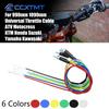 Motorcycle Universal Accelerator 990mm 1090mm Straight Connection Throttle Cable For KTM Honda Suzuki Yamaha Kawasaki Dirt Bike