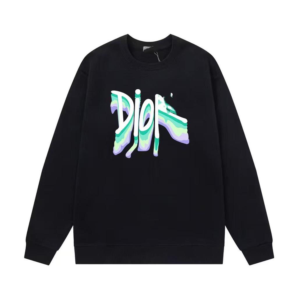 DO Marka Sonbahar/Kış Unisex 420g Harf Baskılı Bisiklet Yaka Kapüşonlu Sweatshirt - Yeni Gelen