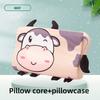 3-14 Years Kids Memory Foam Pillow Slow Rebound Soft Toddler Pillow Breathable Neck Pillow Washable Cover Support Sleep Pillows