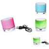 Portable Mini Cracked Bluetooth Speaker With Led Light Wireless Speaker Gift Car Home Outdoor