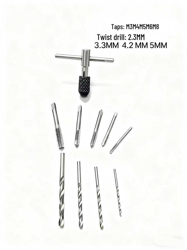 Adjustable T-Handle Ratchet Tap Wrench