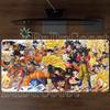 HD-Druck Dragon Ball Son Goku Mauspads Computer Esports Schreibtischmatte Tastatur Gaming Büro Zubehör Rutschfeste Basis XXL Mauspads
