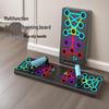 Multifunctional Folding Push-Up and Ab Training Board