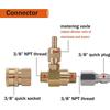 Pressure Washer Soap Injector, Downstream Power Washer  3/8 Inch