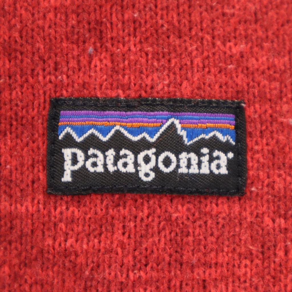 Patagonia Long Sleeve Half Zip Better Sweater S Red Outdoor 25616FA12 Women Used