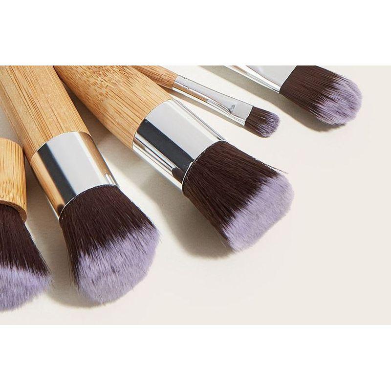 Stroke of Beauty - Set of 11: Wooden Handle Makeup Brush