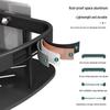 New Punch-Free ABS Wall-Mounted Bathroom Storage Rack