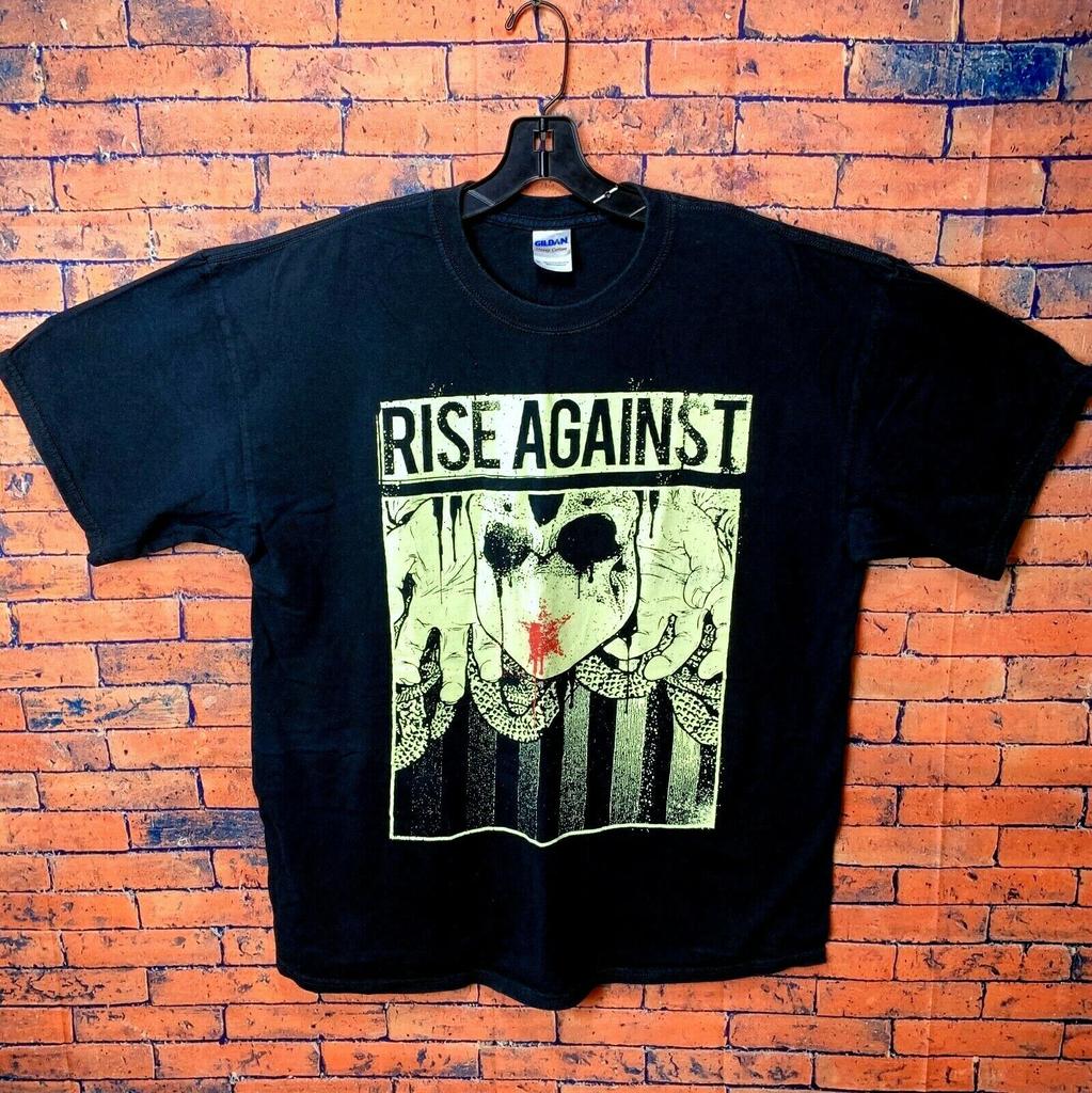 Buy Retro T Soft Men Cool Tshirt Unisex Cool Tee Rise Against Band T