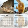 Gag Gift Funny Cat Calendar 12 Monthly Wall Calendar NEW Family Planner  Office