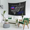 974 Reunion Island Flag Tapestry Decoration Art Aesthetic Tapestries for Living Room Bedroom Home Wall Cloth Wall Hanging