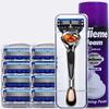 5-Blade Durable Manual Shaving Razor for Face