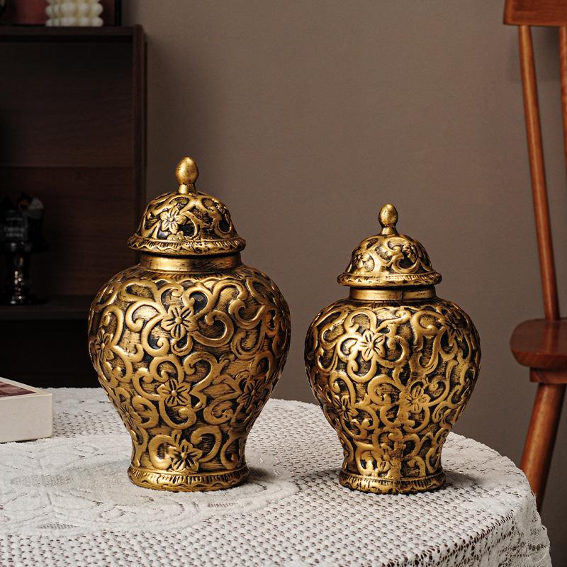 Retro Blumenzweig Keramikvase Großes Vorratsglas Haushalt Hydrokultur Vase Blumenarrangement Behälter Innen Handwerk Dekoration