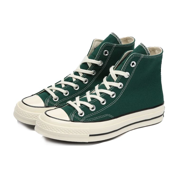 Converse Chuck 70 High Midnight Clover Unisex Sneakers Green Egret Black 168508C