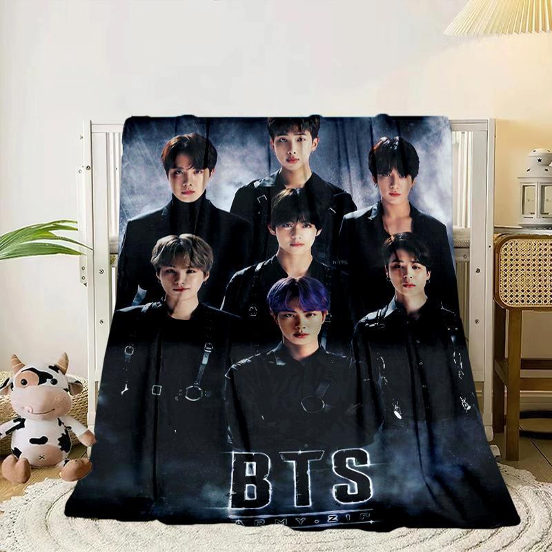 Vivid Dreams kpop Blanket Flannel Blanket for bed, sofa, Camping, Hiking, Picnic Essentials, gift for family Fan gifts