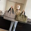 Erweiterbare Kurzstrecken-Reisetasche Damen Große Kapazität Outdoor Umhängetasche Sport Fitness Tasche Leichte Schultergepäck Wickeltasche