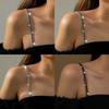 Off-the-Shoulder Strass-BH-Träger Abnehmbare Verstellbare BH-Schultergurte Funkelnde Strass-Dekorationszubehör