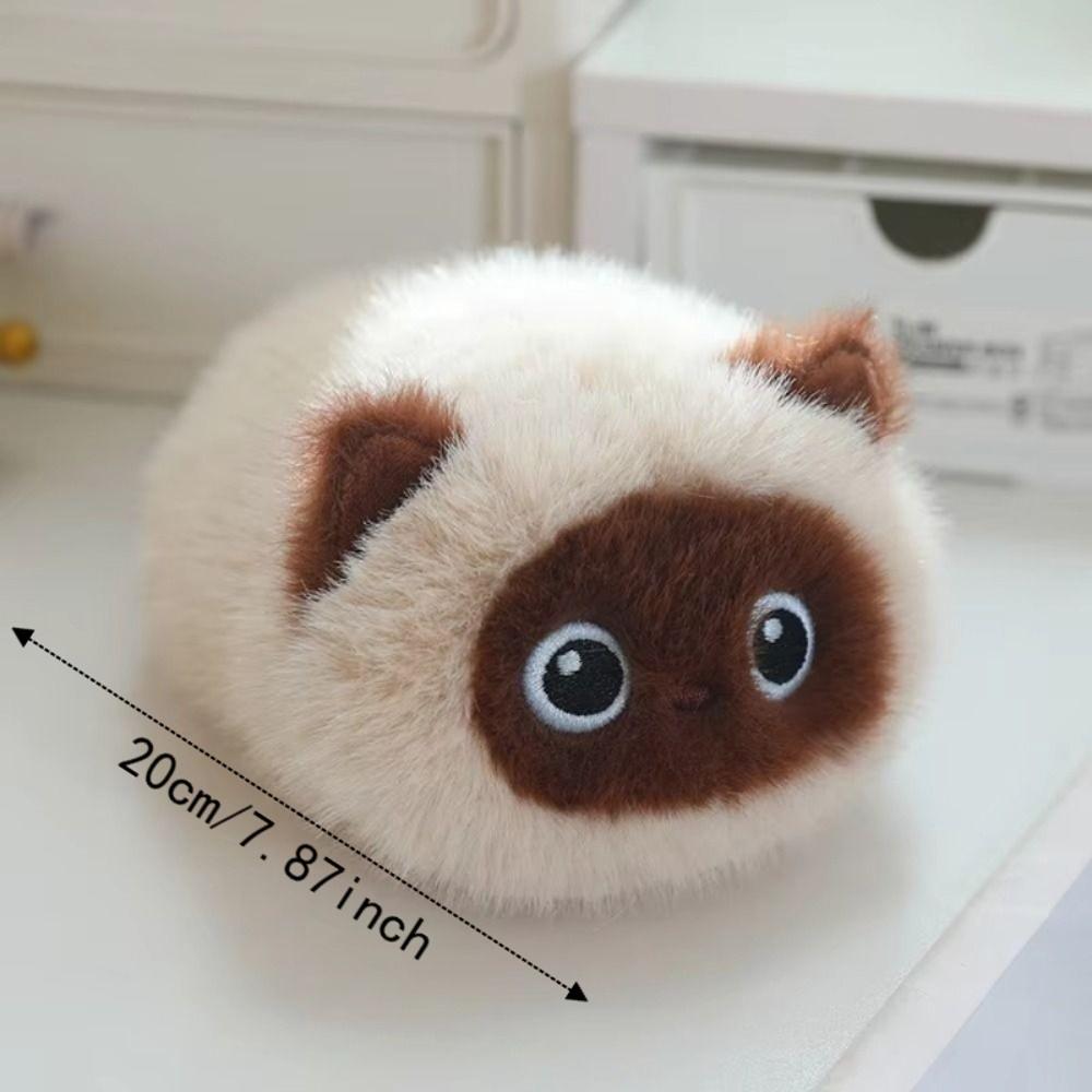 Fluffy Kitten Dolls Stuffed Animals Black Cat Plush Lovely Cute Cat Plush Toys Baby Gifts