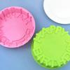 3D Silikon-Kuchenform, runde Happy Birthday Mousse-Form, DIY-Festival-Backform, handgefertigte Küchenbackutensilien