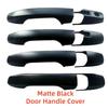 ABS Plastic Carbon Car Upgrade Accessorie Plated Exterior Door Handle Bowl Covers Trim Paste Style For Toyota RAIZE